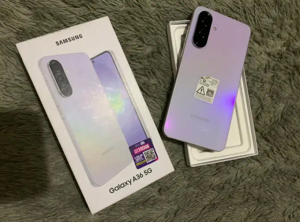 Dijual HP Samsung Galaxy A36 Baru 2 Mgg Mulus No Minus