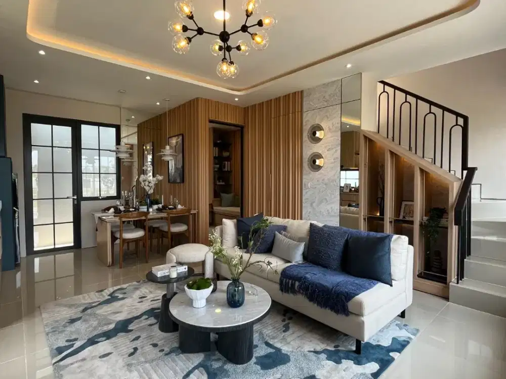SPECIAL BULAN OKTOBER! Rumah 2 Lantai Selangkah ke Stasiun 4 Kamar Tidur Nempel BSD di Hortis CGS