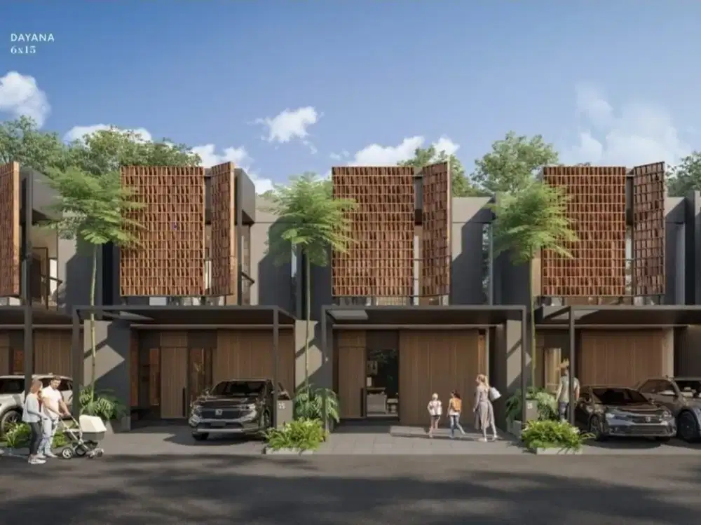 RUMAH SERPONG DENGAN KONSEP RESORT GREEN LIVING MODERN PERTAMA DI PUSAT KOTA MANDIRI