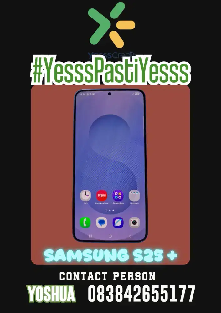 Kredit Samsung S25 plus. Tanpa DP dan Promo bunga 0