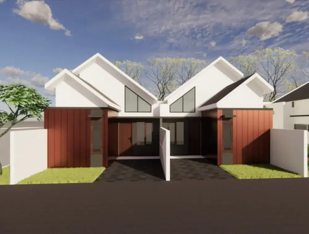 RUMAH DOUBLE DINDING DALAM KOMPLEK