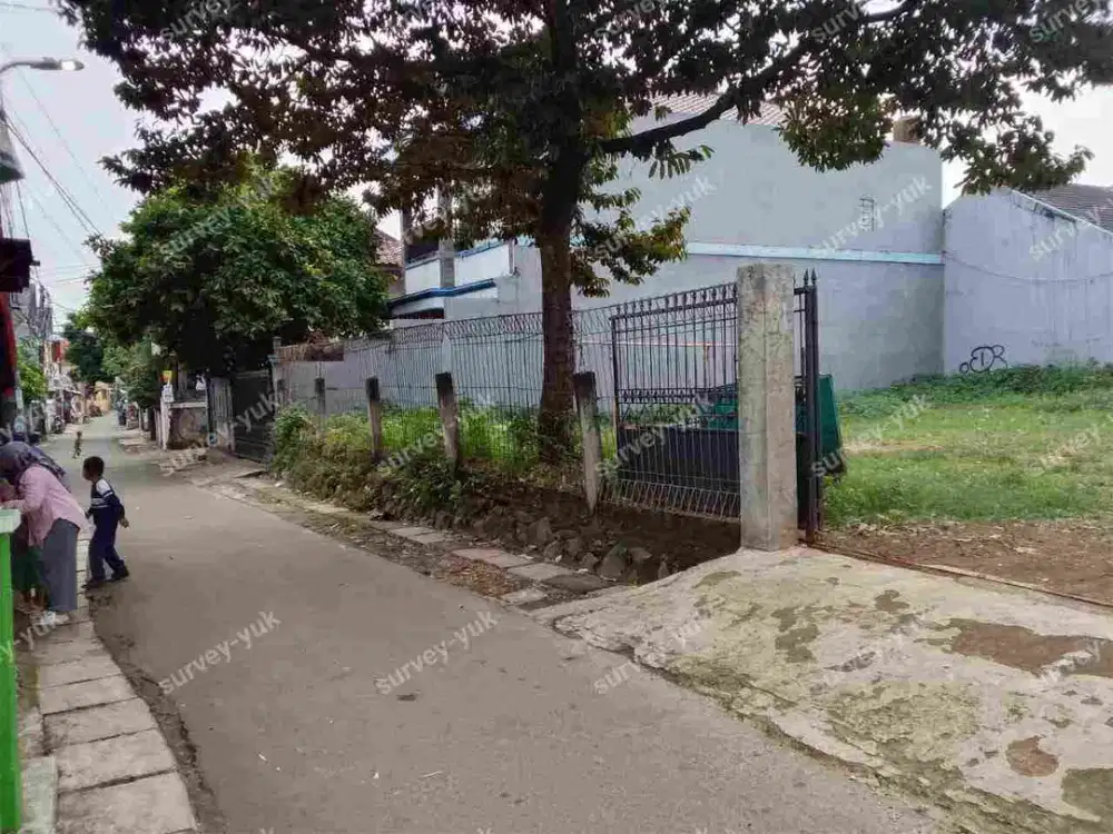 Tanah strategis 400 m2 SHM akses Truk