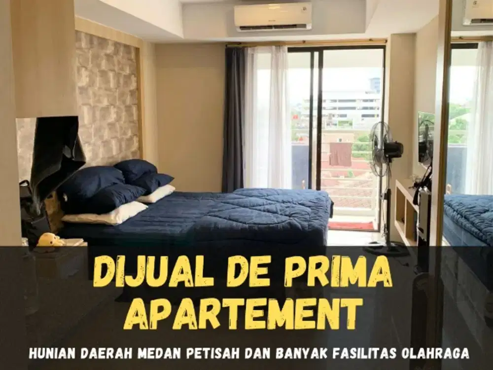 DIJUAL APARTEMEN DE PRIMA FULL FURNISHED
