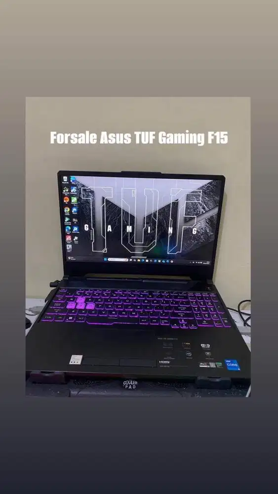 Laptop Asus TUF Gaming F15 RTX 2050