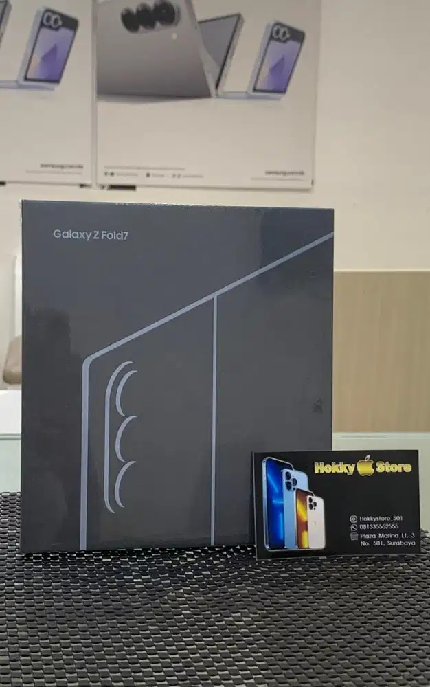 New Samsung Zfold 7/256gb jett black