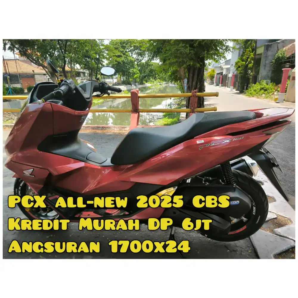Pcx all new 2025 Merah CBS Jaminan Nyuss
