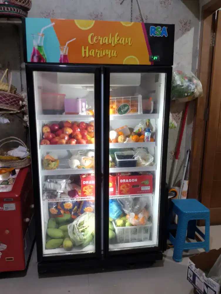 Showcase RSA 2 Pintu Super Dingin Istimewa