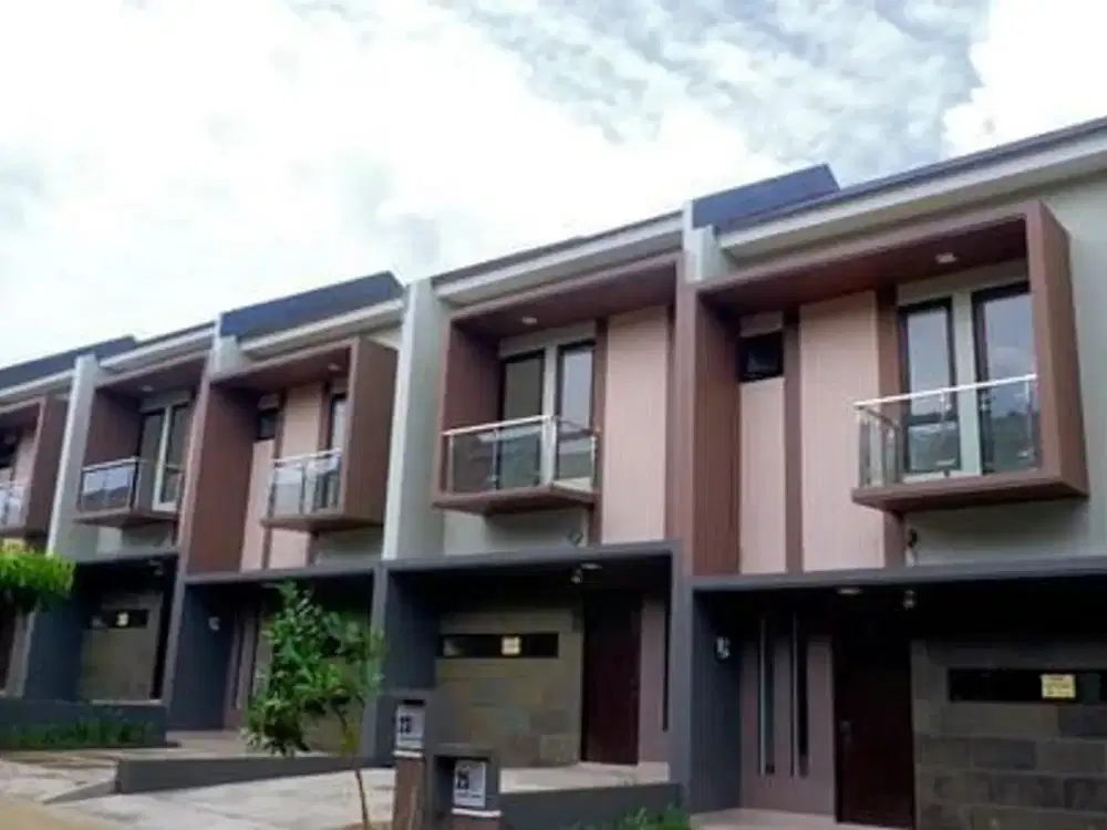 RUMAH BOGOR DENGAN DESAIN MODERN MINIMALIS DIKELILINGI KEINDAHAN ALAM HIJAU