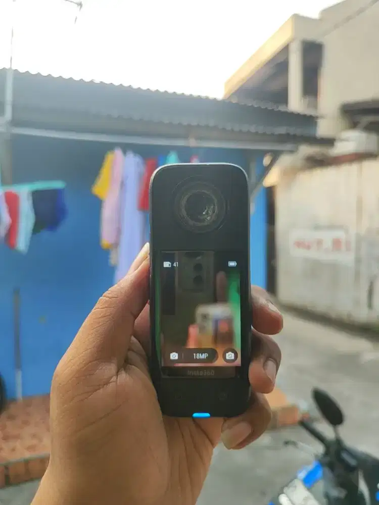 Kamera insta 360 x3 minus sesuai foto