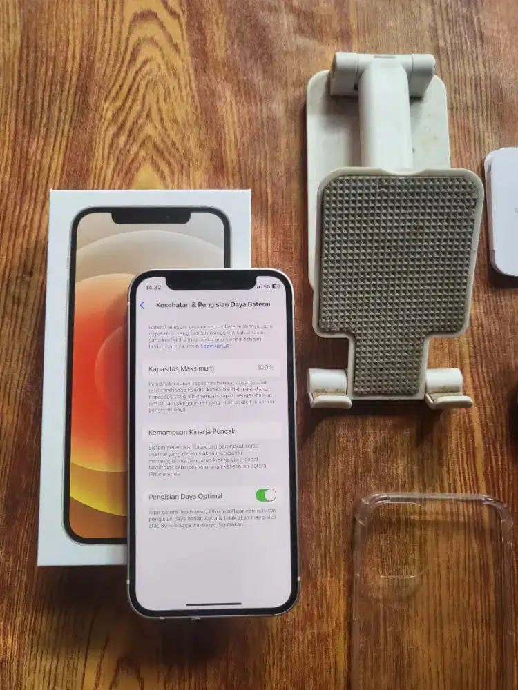Iphone 12 mini 64gb white inter all operator fulset mulus normal
