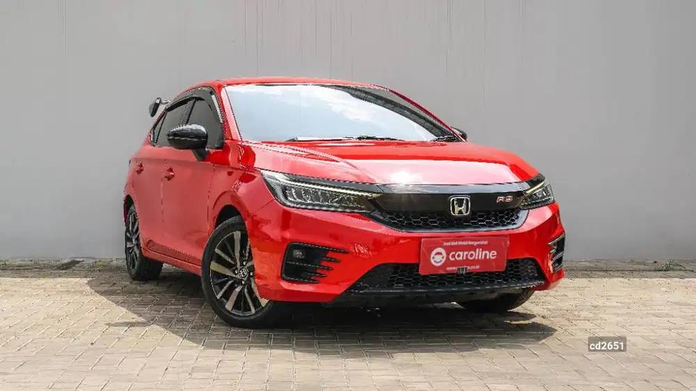 HONDA CITY RS 1.5 HB CVT AT 2021 MERAH - Bergaransi 1 Tahun