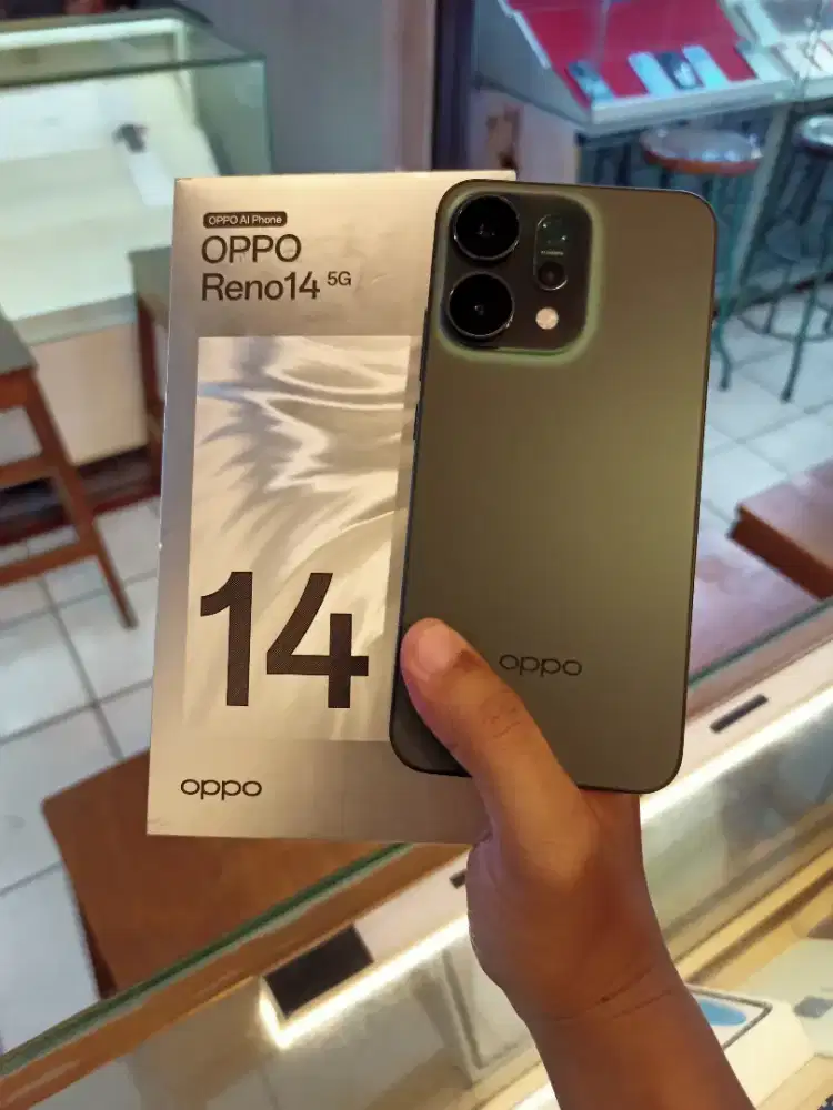 Jual Oppo Reno 14 5G Second Ram 12/256Gb Second Mulus Fullset Garansi