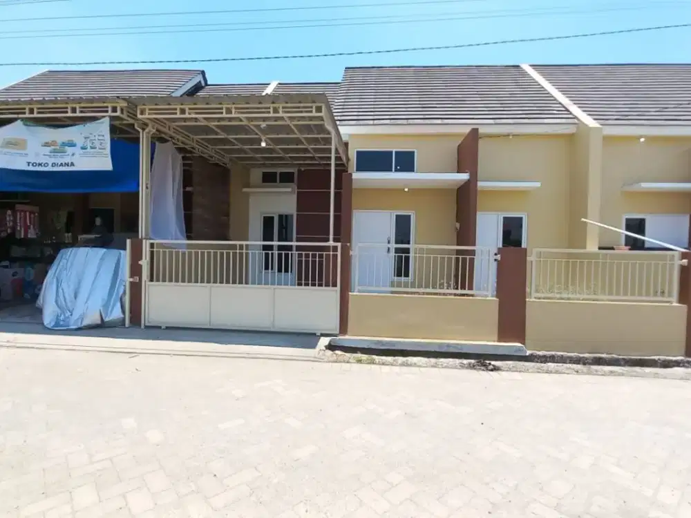 Rumah murah sukodono free pagar dan canopy
