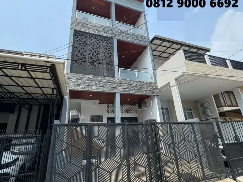 Jual Rumah 3,5 Lantai di Puspa Gading Kelapa Gading Jakarta Utara
