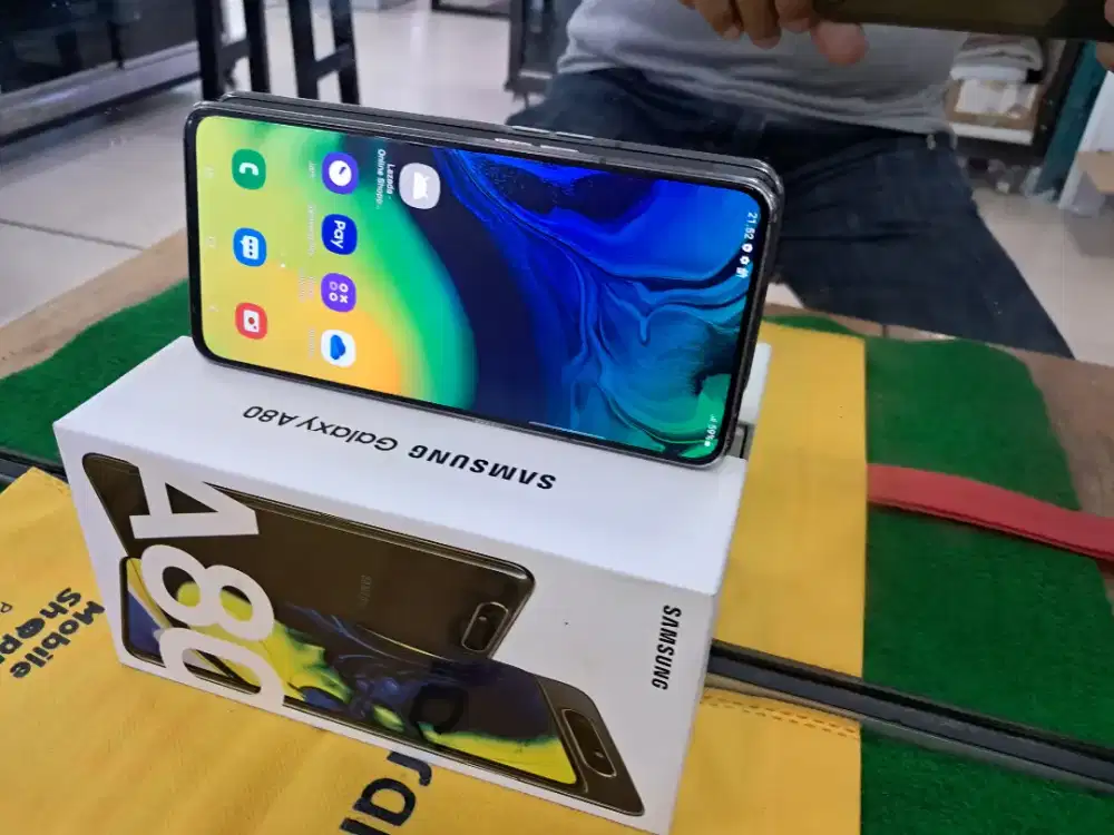 Samsung A80 Ram 8 /128 gb lengkap normal