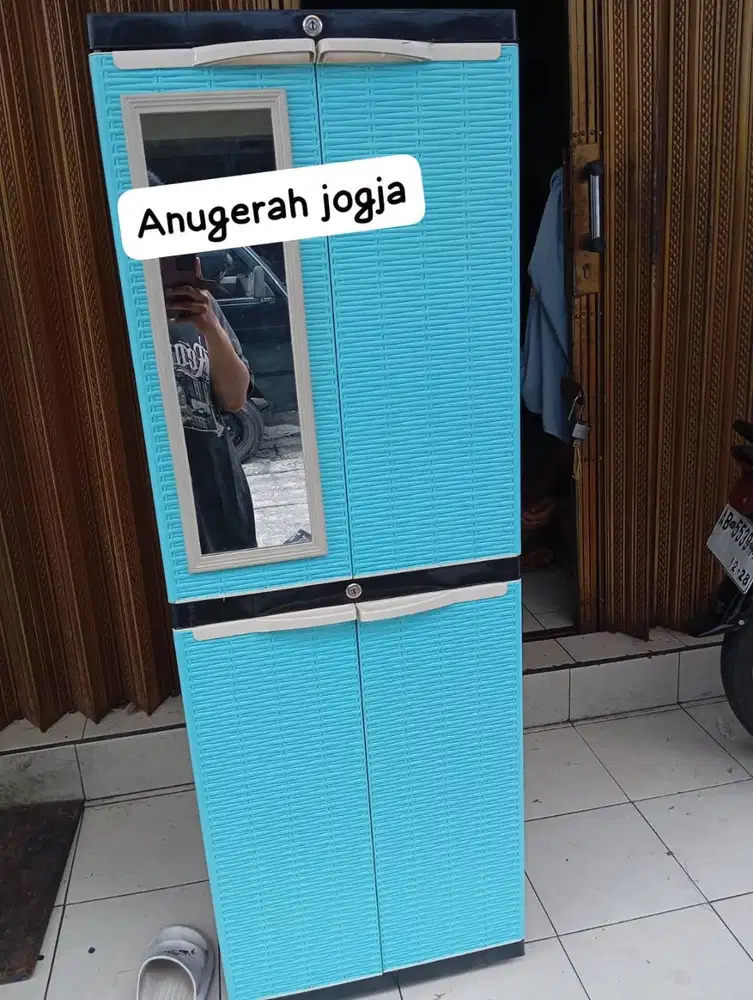 lemari plastik diva mizu susun 4