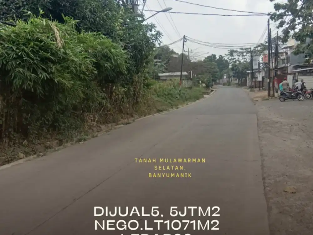 tanah strategis mulawarman selatan, dekat undip