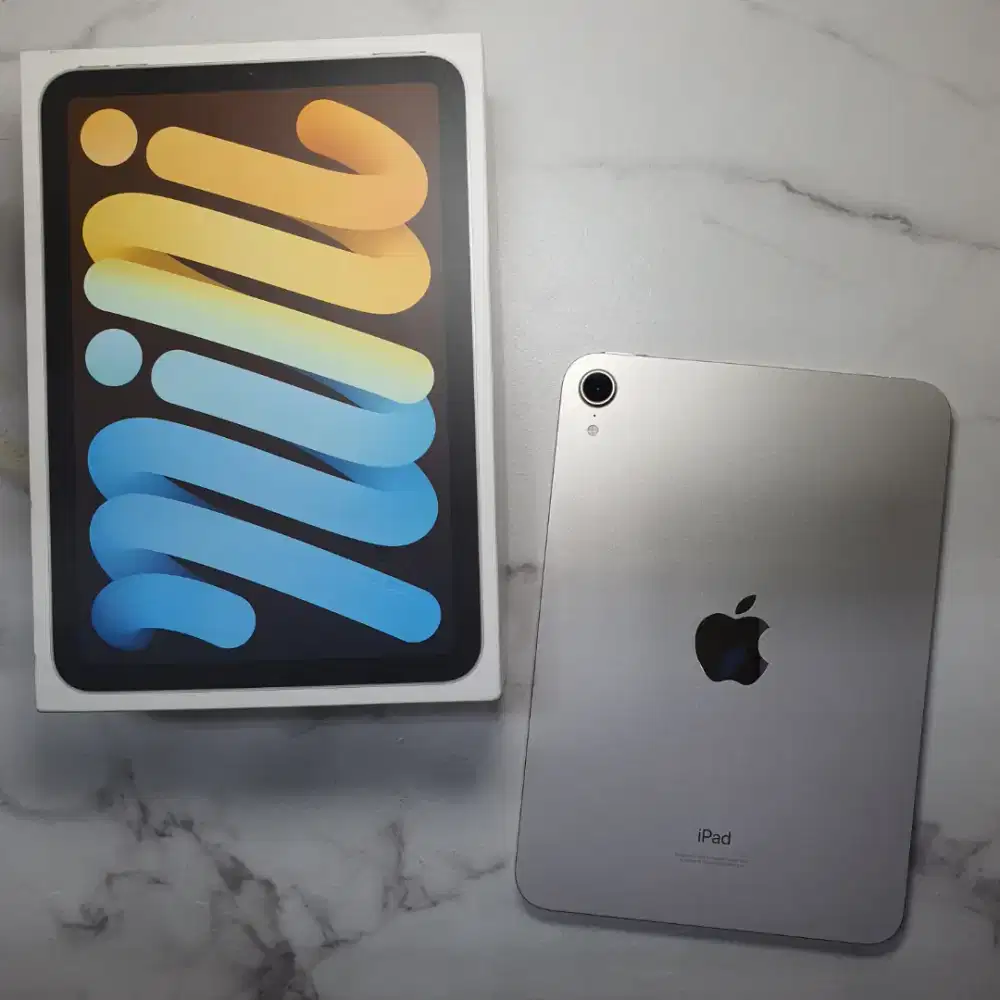 iPad mini 6 256GB Wifi Starlight, Intern