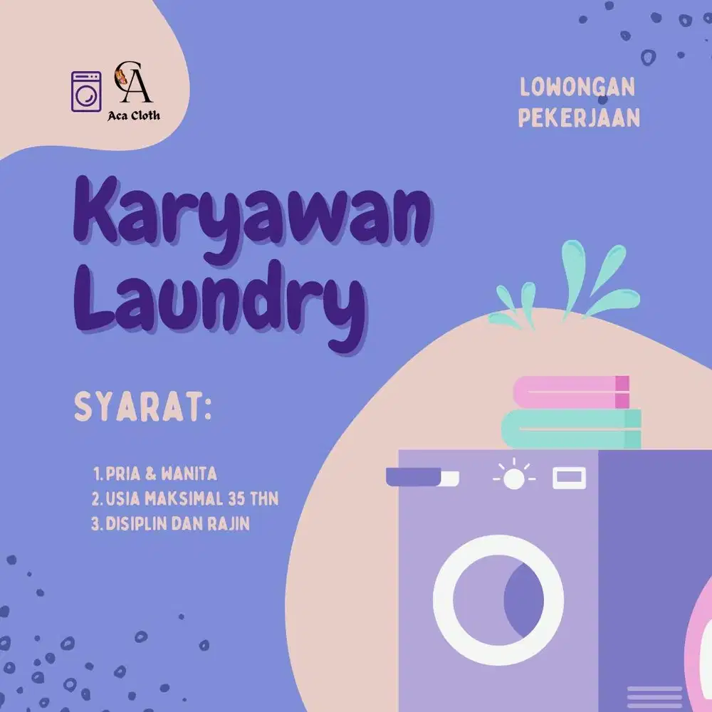 Lowongan Laundry