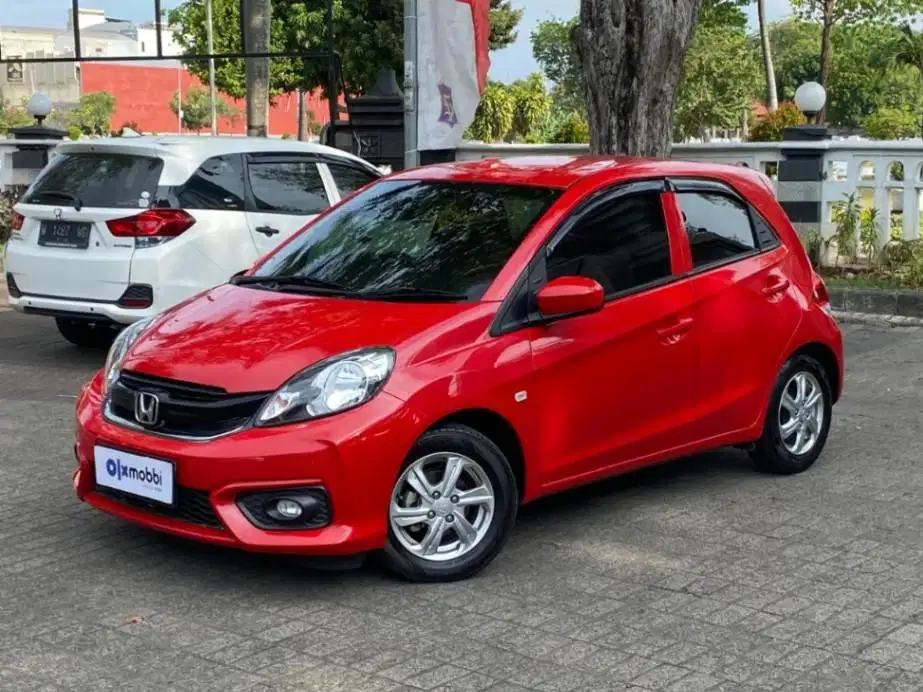 Low Km Honda Brio Satya 1.2 E Bensin-MT 2018 Merah WCV