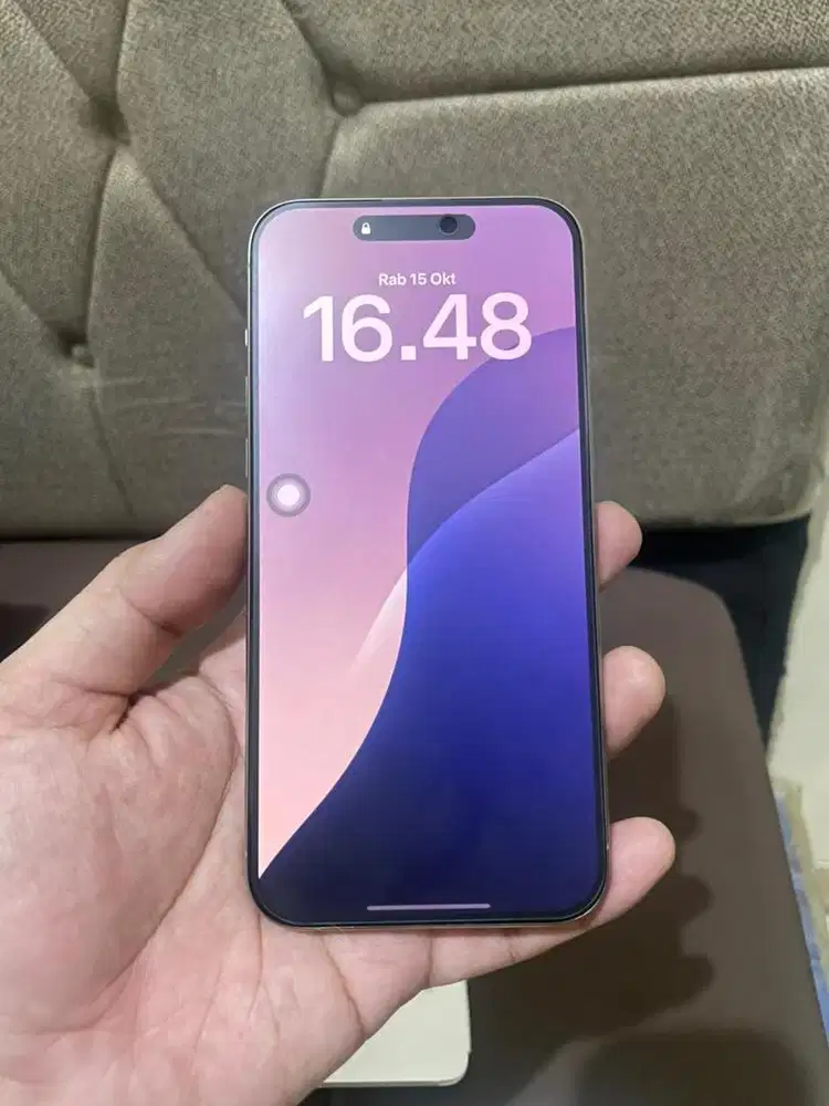 Iphone 15 pro max 256 gb natural titanium garansi resmi TAM
