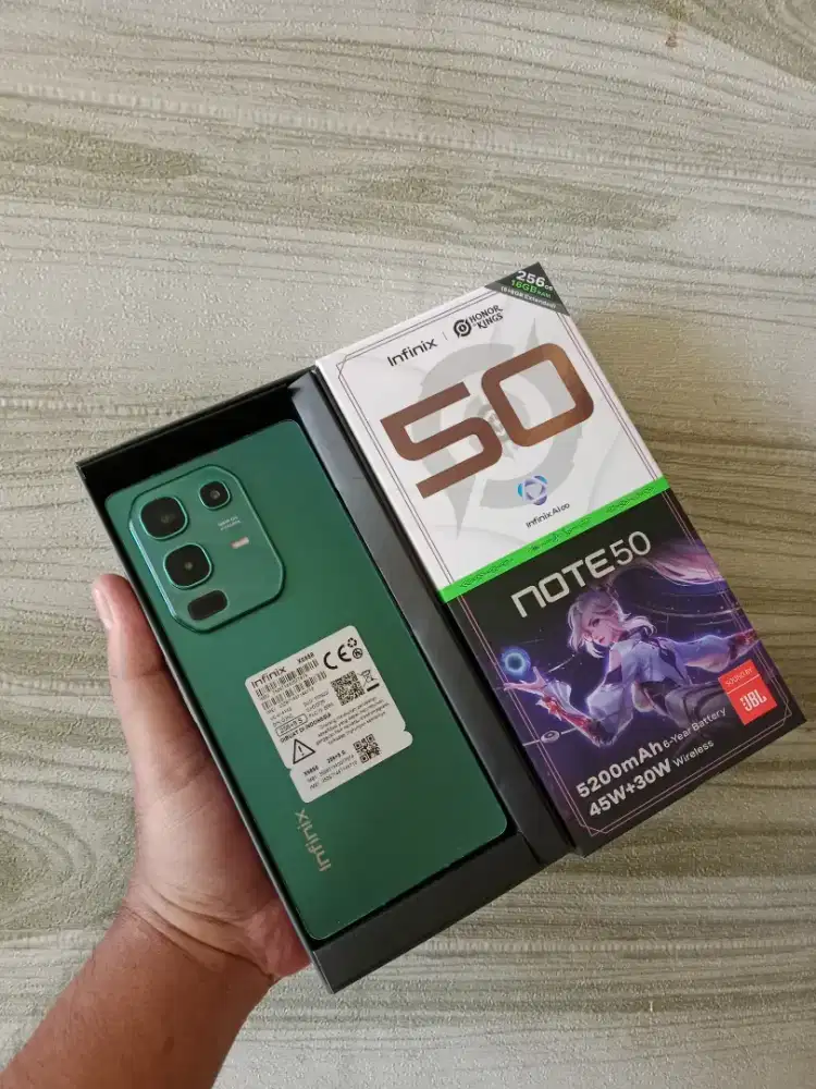Infinix Note 50 Ram 8/256 mulussss