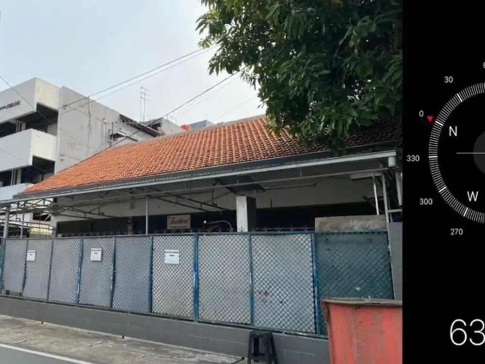 A234 Jual Tanah Komersial Termurah di Jalan Kramat dekat Menteng