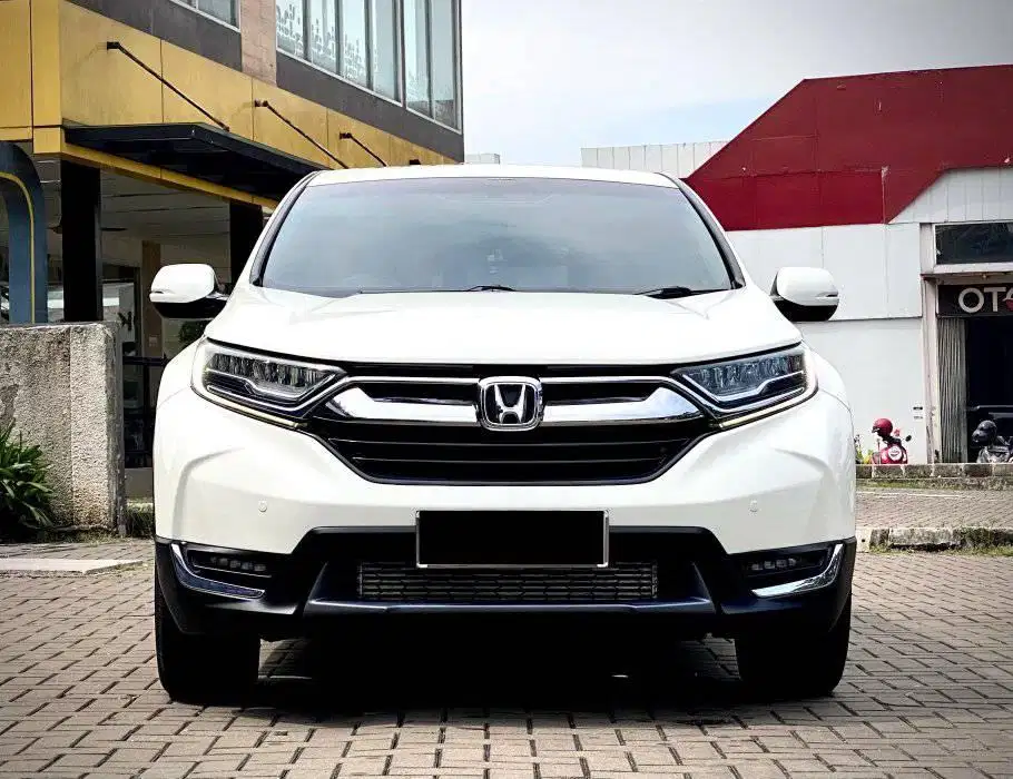 HONDA CR-V 1.5 TURBO PRESTIGE CVT 2018 PUTIH PROMO MURAH DP MINIM 20 J