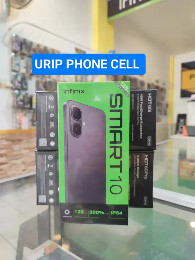 INFINIX Smart 10 4+4/128 promo+bonus cash & credit garansi Resmi