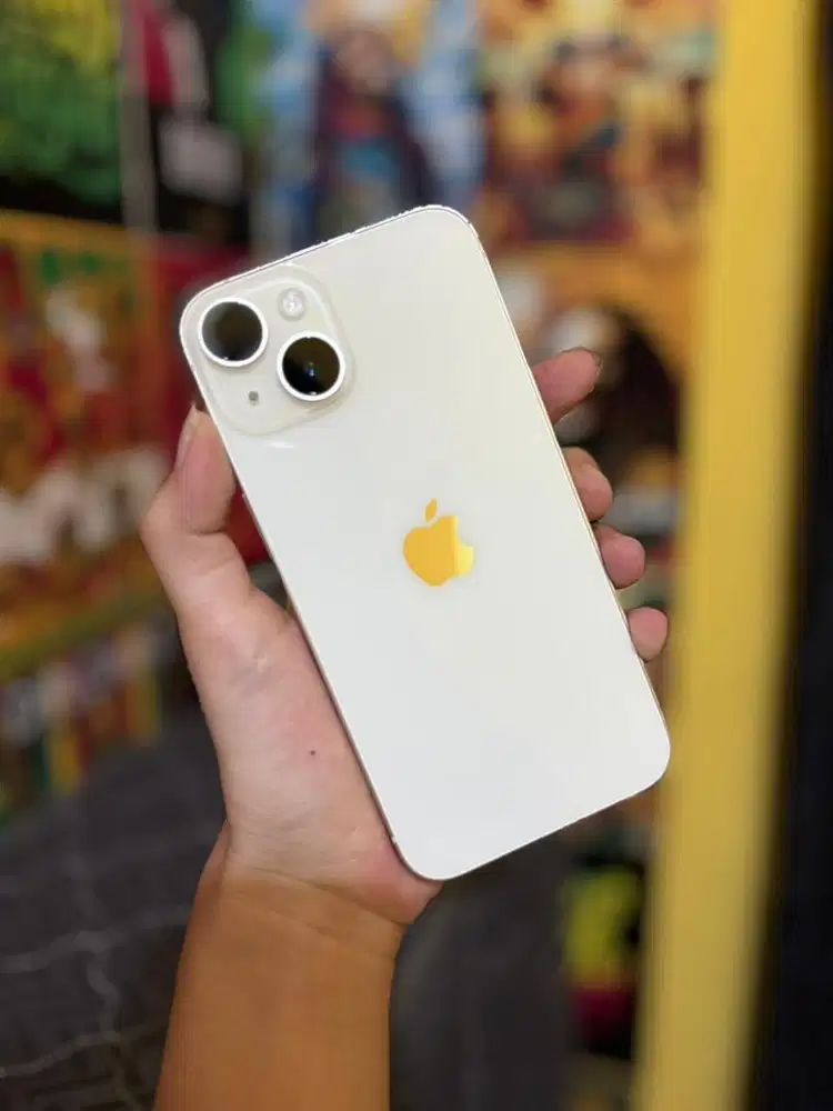 Iphone 14 starlight 128 GB Ex Ibox resmi