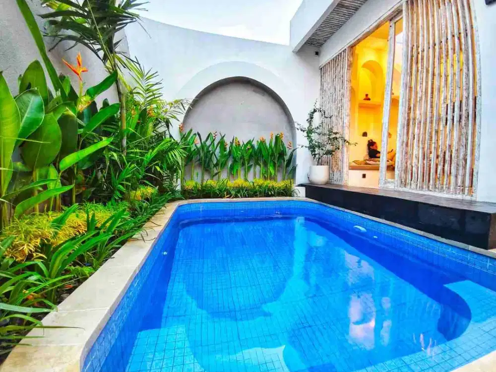 DIJUAL VILLA MODERN LANTAI 1 LOKASI AREA MENGWI BADUNG BALI