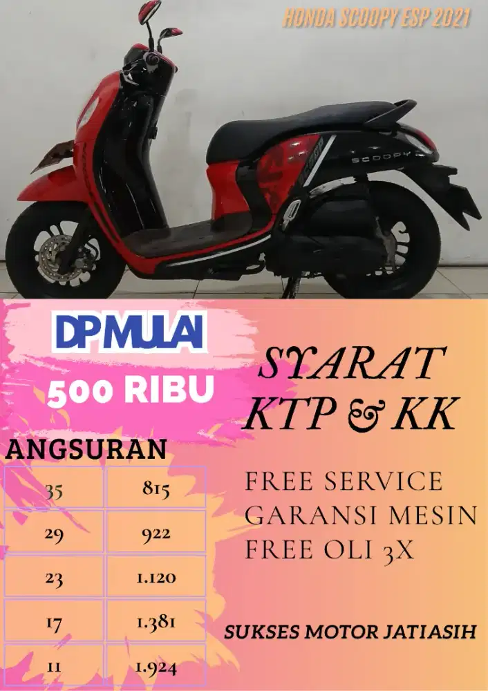 HONDA SCOOPY ESP 2021