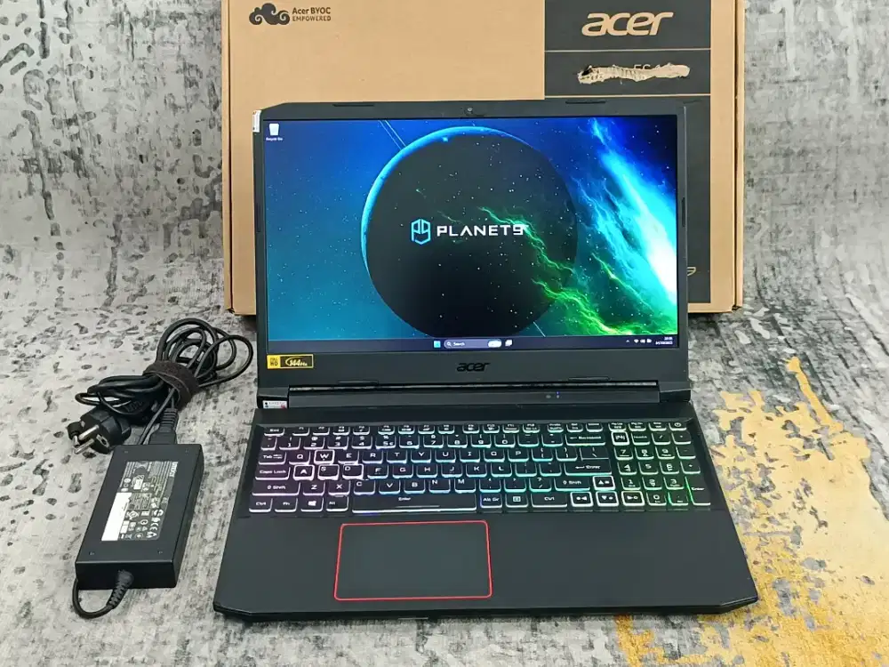 Acer Nitro 5 Core i5-10300H 16GB 512GB GTX 1650 Ti 4GB Fulset Like New
