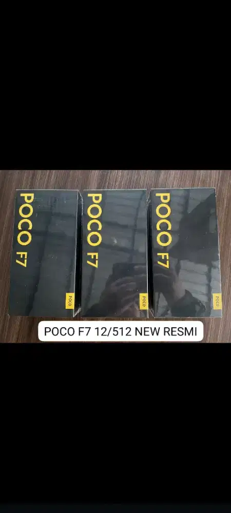 POCO F7 12/512GB BARU RESMI