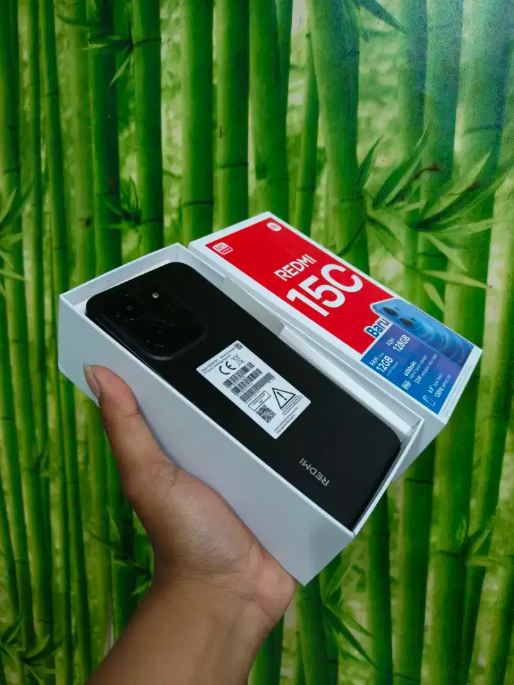 Redmi 15c 12/128 Lengkap Original No Minus