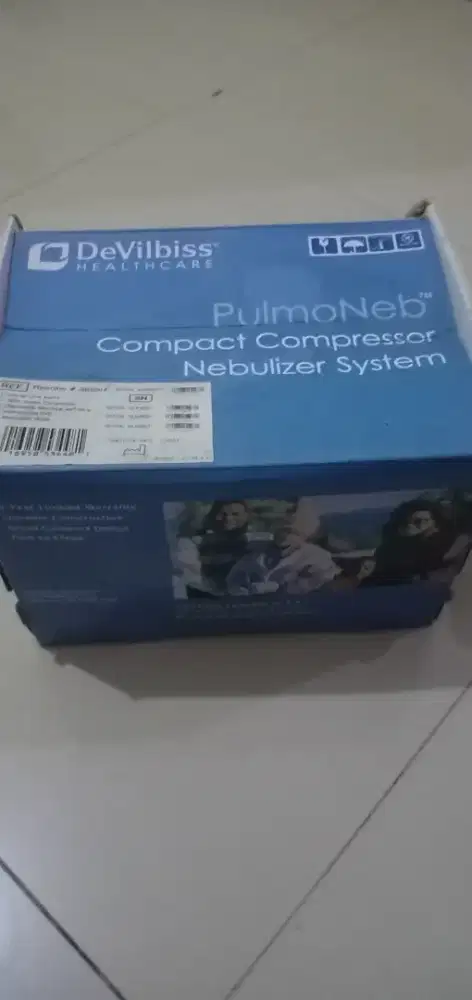 Di jual compact compressor nebulizer system