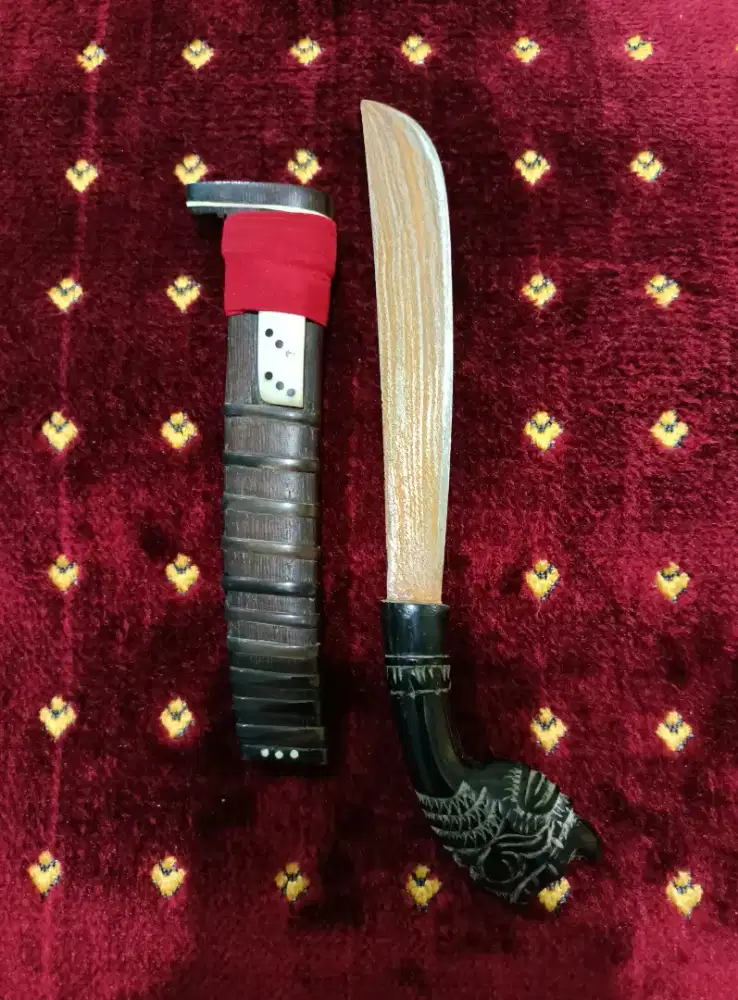 Golok Kecil (Gocil) Sulangkar Salam Nunggal Satria Banten Asli Ciomas