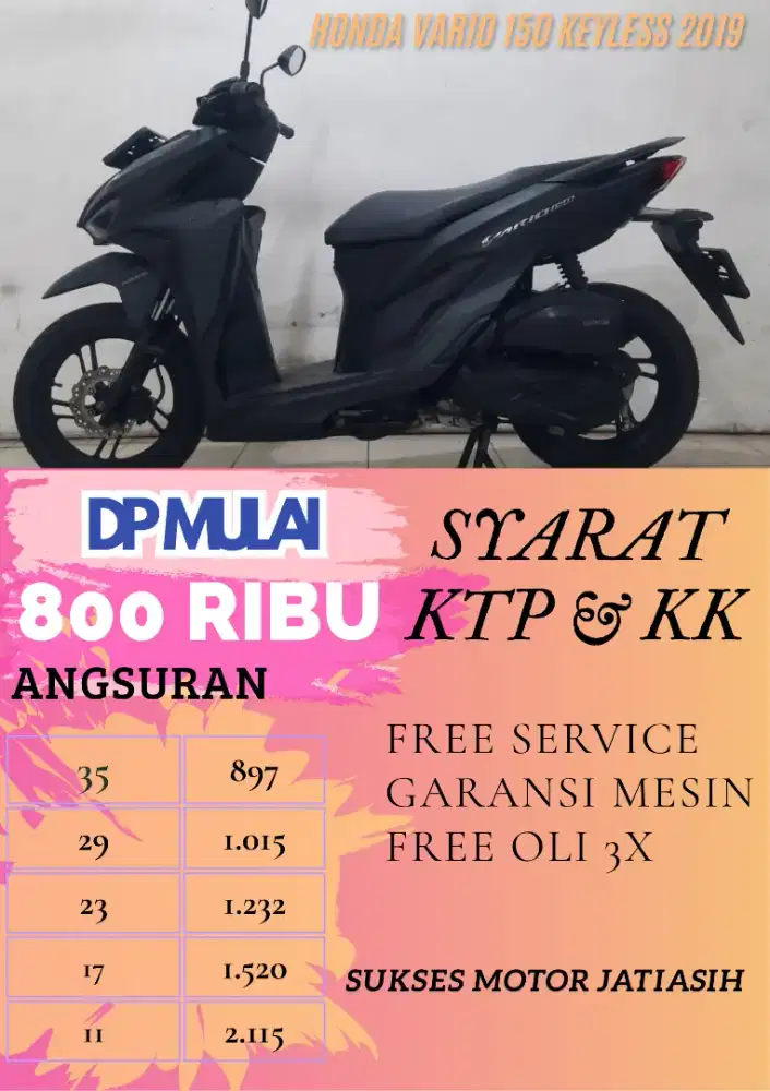 HONDA VARIO 150 KEYLESS 2019