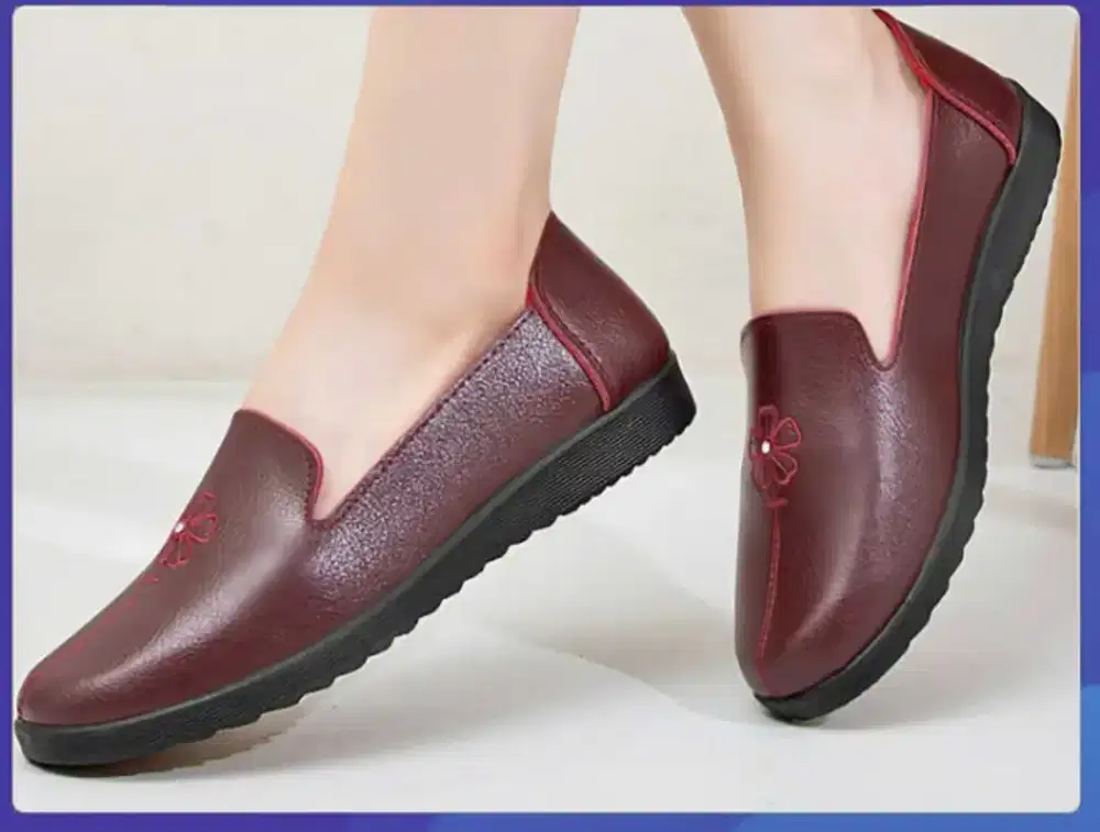 Flatshoes kekinian/slipon wanita, bisa eceran/kodian pun kita gas