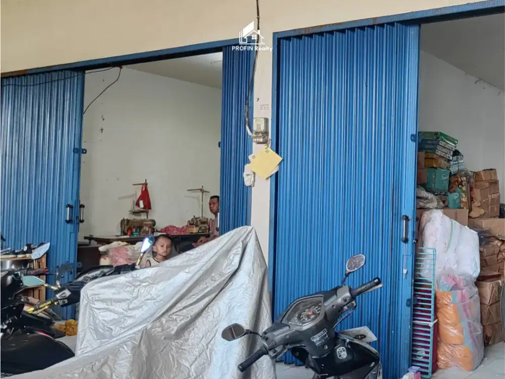 Rumah diKFT bebas banjir cocok untuk tinggal dan usaha LT 180m