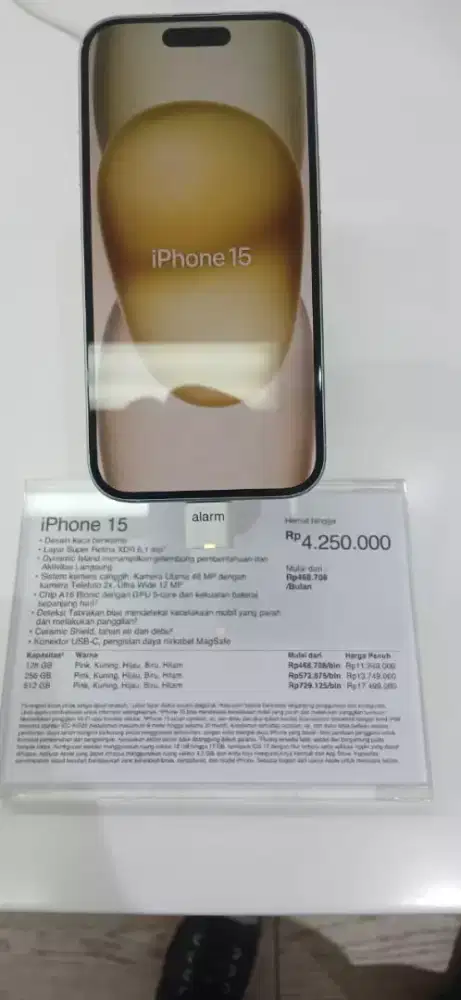 IPHONE 15 256 GB