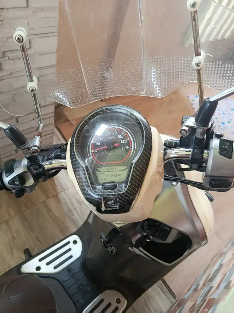 Jual honda scoopy 2021, , istimewa km masih 14 ribuan