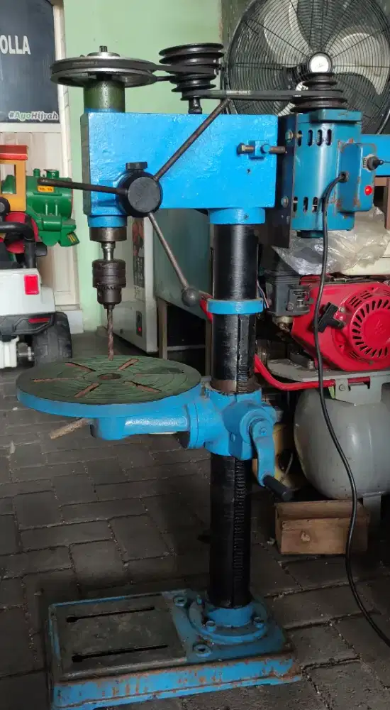 Bor duduk 16 mm besar mesin alus tenaga jos cocok buat bor besi besi