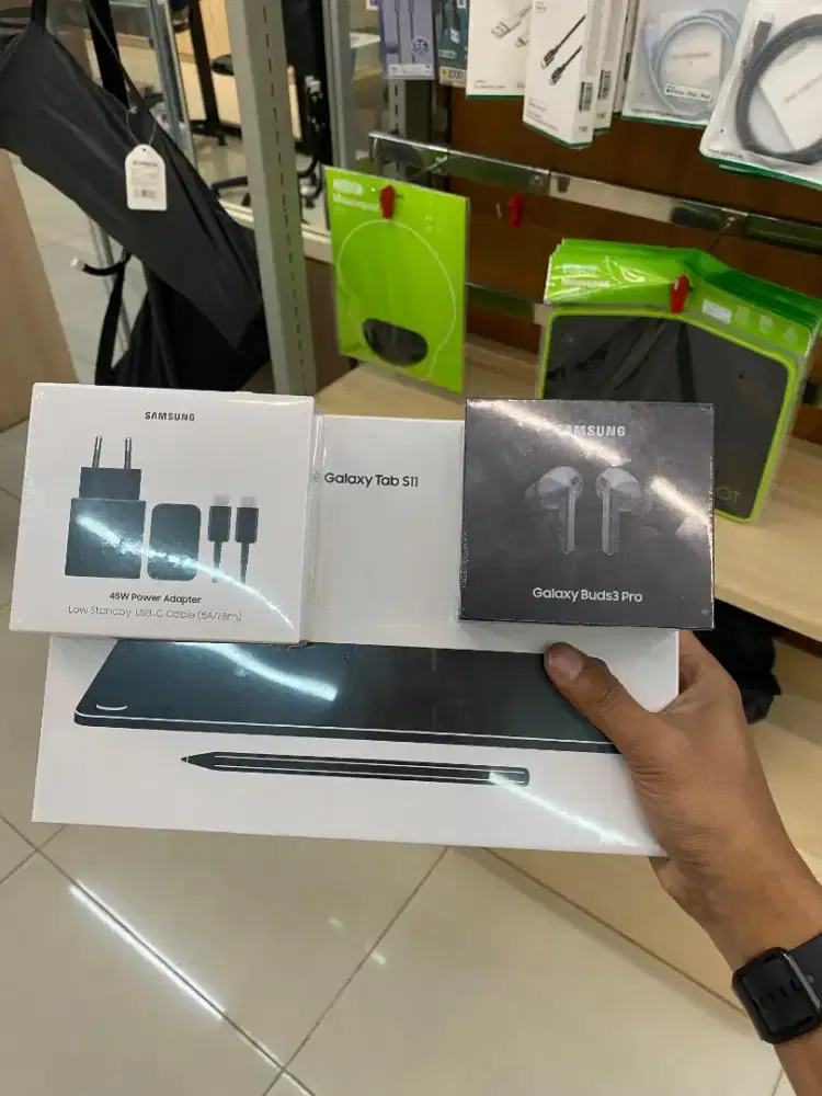 READY STOK TANPA PO Samsung Tab S11 WIFI free buds 3 pro&adaptor 45W