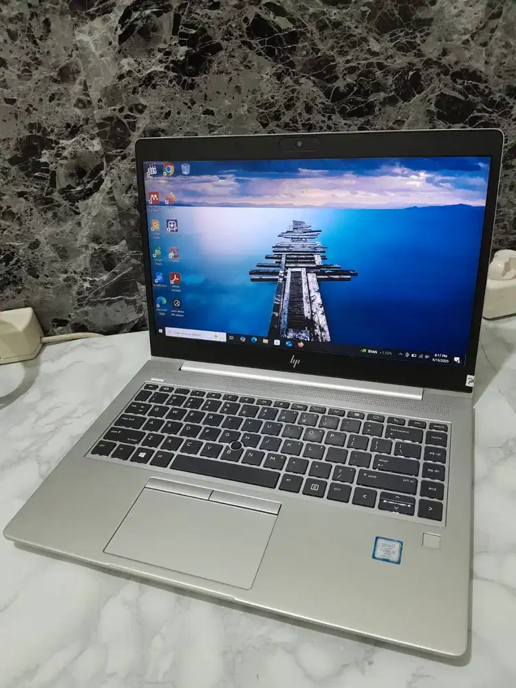 HP Elitebook 840-G5, Core i5 gen8, Ram 16GB, Ssd 256GB, Layar 13,3in
