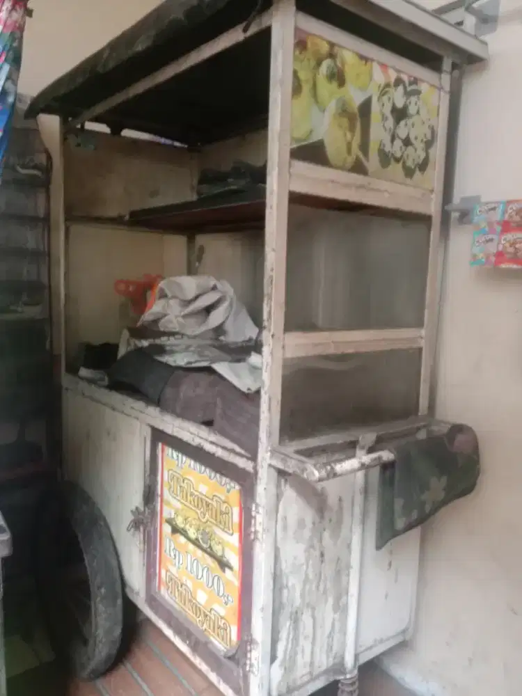Dijual gerobak bekas kondisi bagus