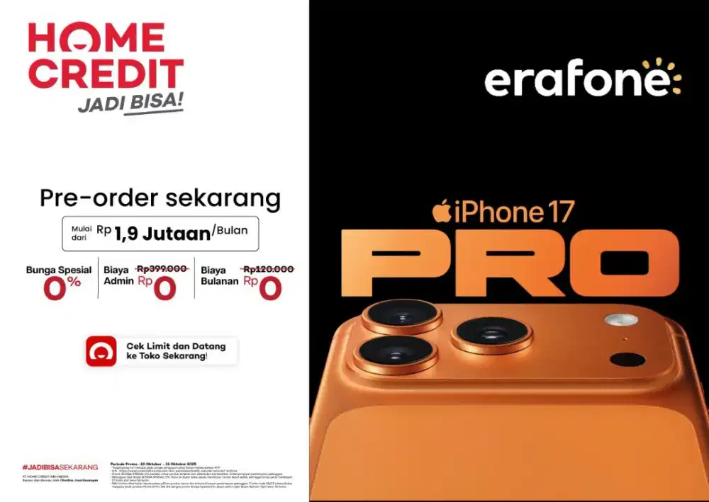iPhone 17 Kredit Tanpa Kartu Kredit