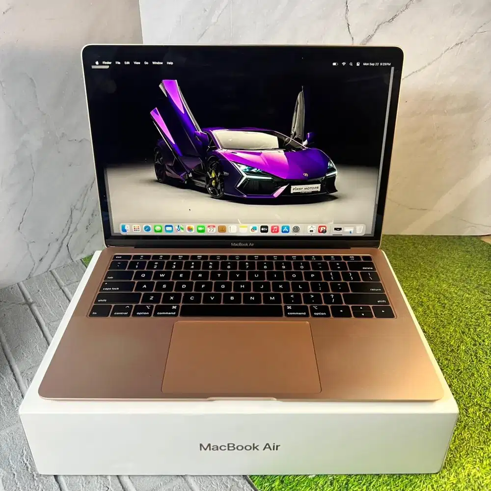 Macbook Air 2019 13 inch 8/128 Rose Gold Normal lancar