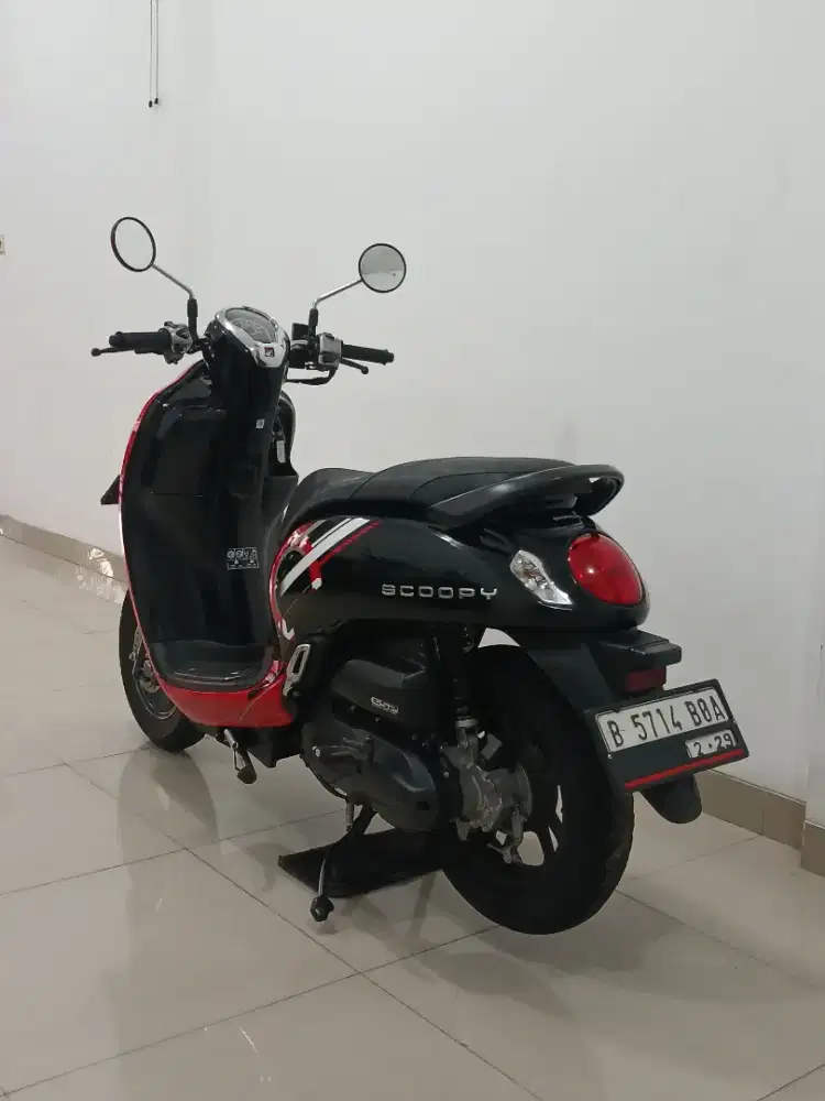 Honda Scoopy Sporty tahun 2024 Muluss Pakai