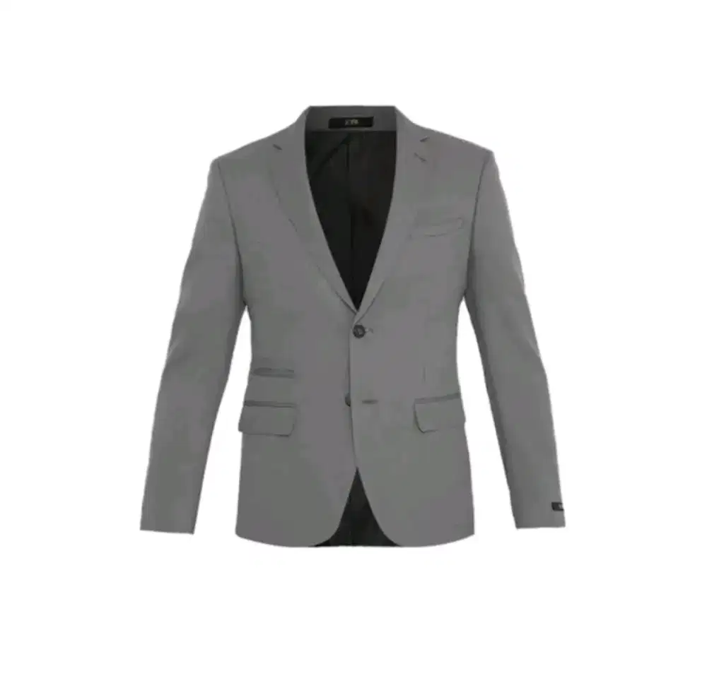 Job Bellwool-T2 Jas Pria Slim Fit Light Grey